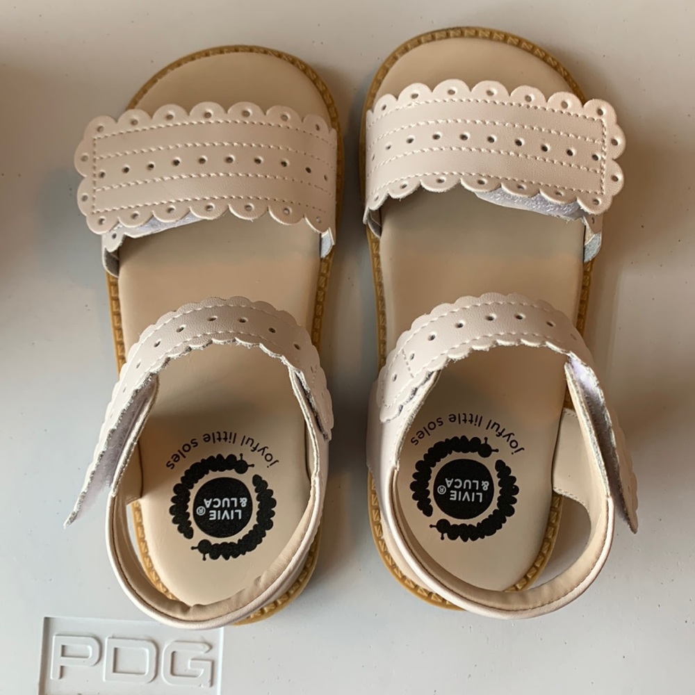 Livie & Luca Posey Sandals in white, size 13